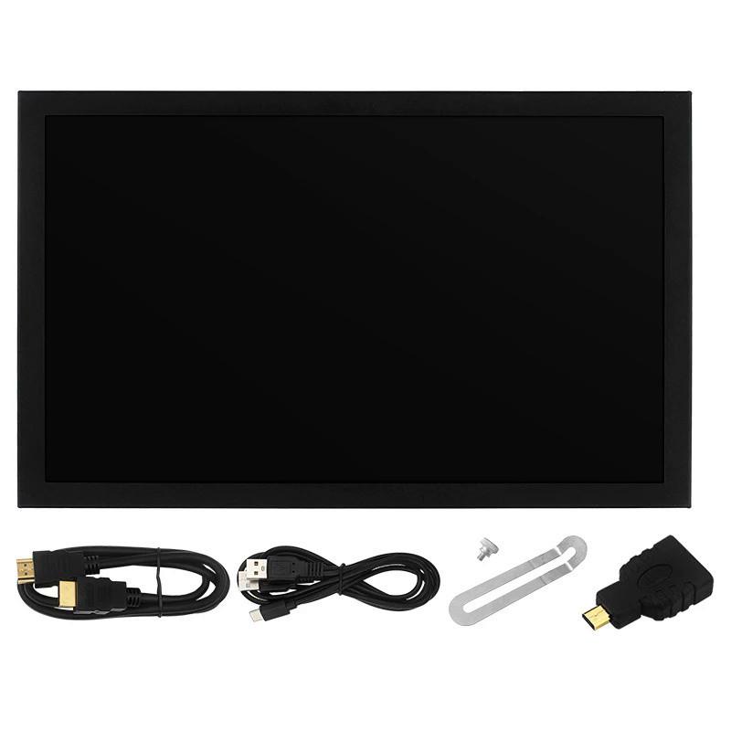7 Zoll 1024x600 LCD IPS Tragbarer Monitor HDMI-kompatibel VGA AV-Eingang DC Typ-C Stromversorgung Bildschirm für PC Laptop Kamera