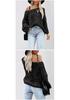 Maglione da Donna Lavorato a Maglia a Treccia Monospalla Stile Streetwear Europeo e Americano Autunno/Inverno 2026 Taglie Forti Morbido