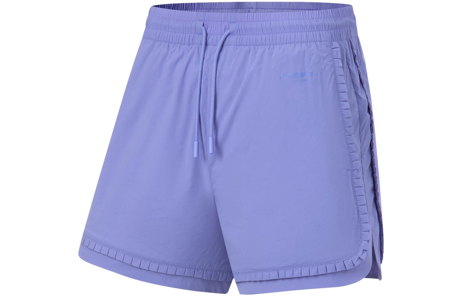 Li Ning CF Sports Shorts Women s Light Iris Purple Moderate Skort AKST730-4 L