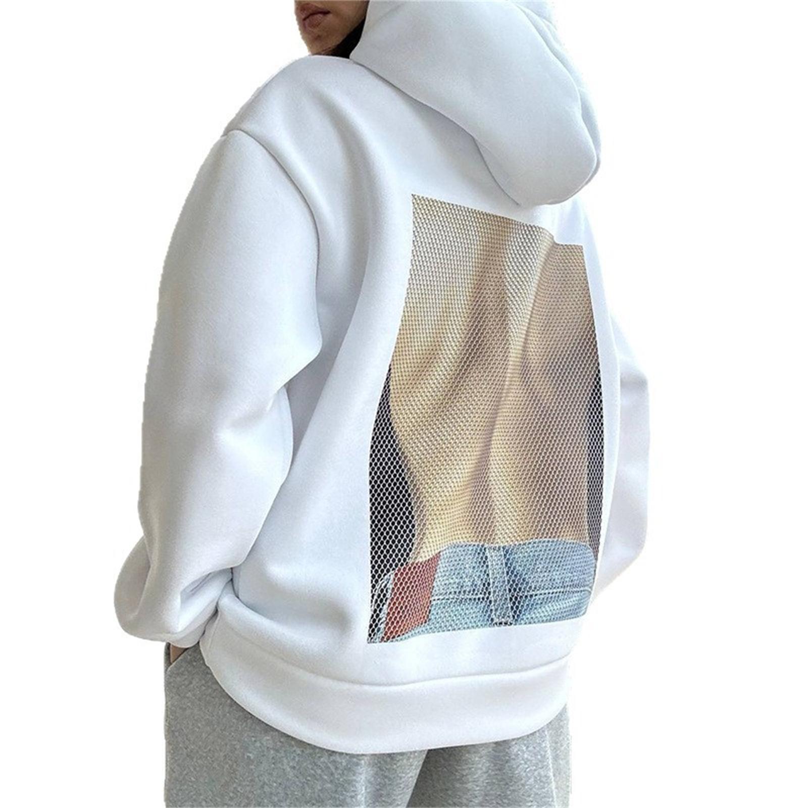 Женский повседневный свитшот с круглым вырезом и длинными рукавами, цветной свитшот L