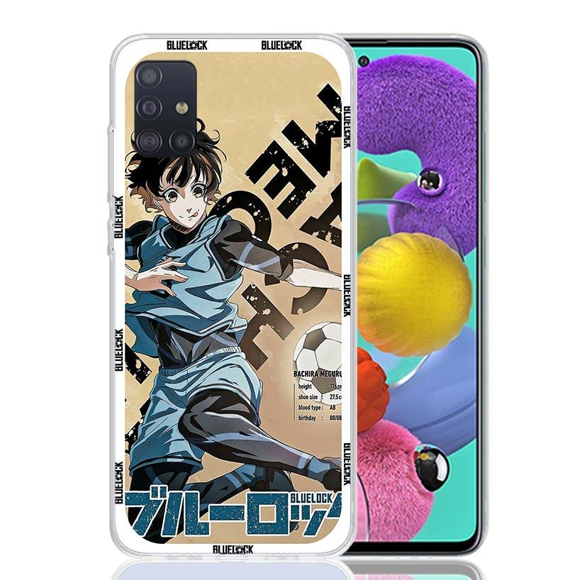 

Blue Lock Anime Phone Case for Samsung Galaxy A52 A51 A50S A12 A22 A32 A72 A10S A30S A31 A71 Note 20 Ultra 10 Plus S10 Galaxy A5 Samsung A71 4G