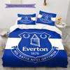 Everton FC Pattern Bedding Home Decoration Birthday Gift (1 * duvet cover + 2 * pillowcase, without core)