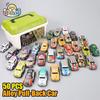 Non-Toxic 20-50Pcs/Set Mini Car Set Inertia Pull Back Cars For Children Plastic Vehicle Model Collection Toys Birthday Gift For Kids Toddler
