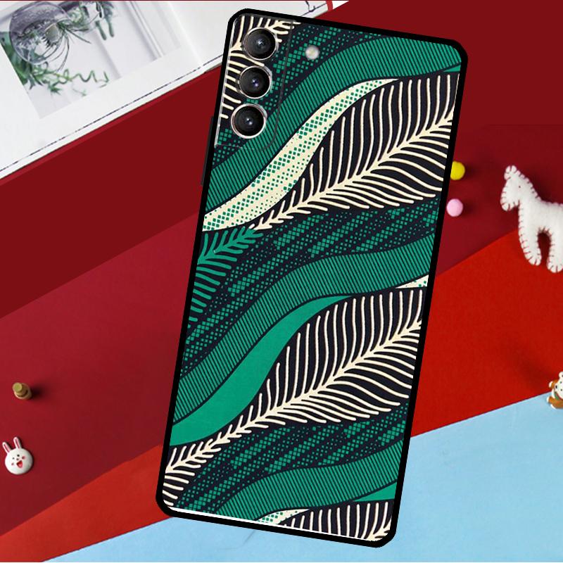 African Style Fabric Print Funda For Samsung Galaxy S26 S25 S24 S21 S22 S23 Ultra S10 Plus S20 FE S25 FE Phone Case