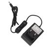 7.5V 2.5A Power Supply Plastic Metal Black Compact Portable Voltage Transformer Adapter for 10cm Foam Cutting Pen EU