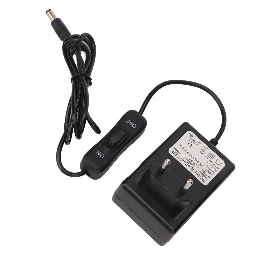 7.5V 2.5A Power Supply Plastic Metal Black Compact Portable Voltage Transformer Adapter for 10cm Foam Cutting Pen EU
