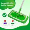 1/4Pcs Wet & Dry Cleaning Cloths Durable Absorbent Sponge Microfiber Mop Pads Flat Mop Head Washable Mop Cloth Reusable Sweepin