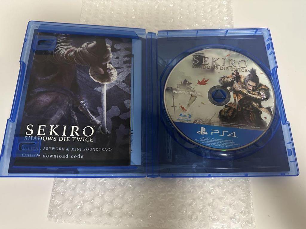 [USED] Limited Edition SEKIRO: SHADOWS DIE TWICE PS4