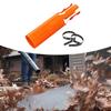 Leaf Blower Air Booster Turbo Nozzle Extension for Garden Backyard Porch Orange