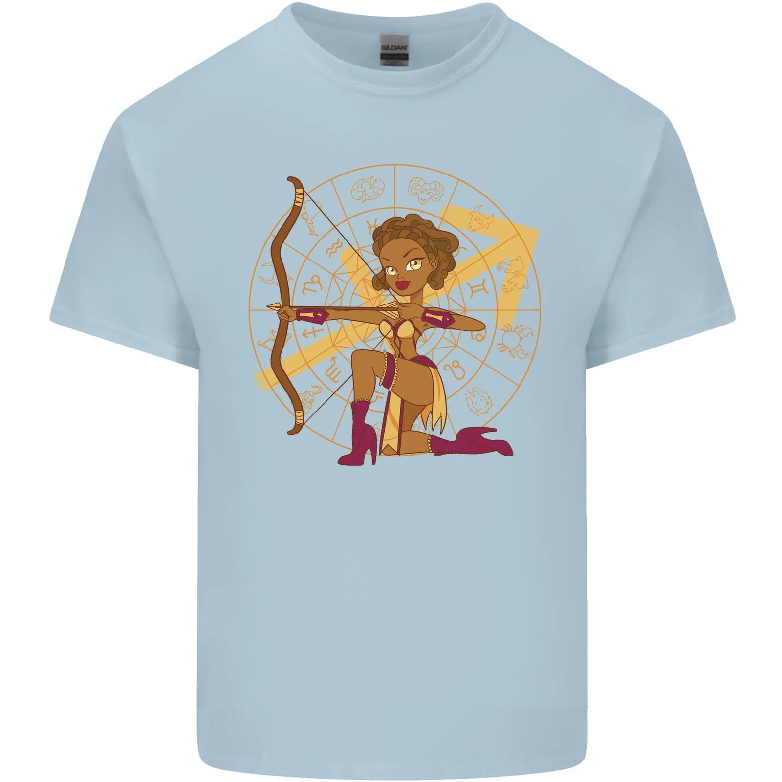 

Sagittarius Female Archer Star Sign Kids T-Shirt Childrens 4XL