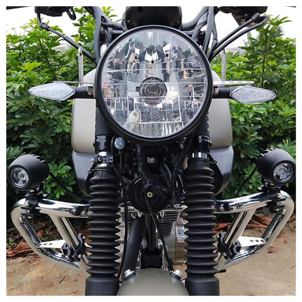 YFFSFDC Handlebar Holder, No Drilling Required, Motorcycle, LED, Work Light, Bracket, Fog Lamp, Compatible