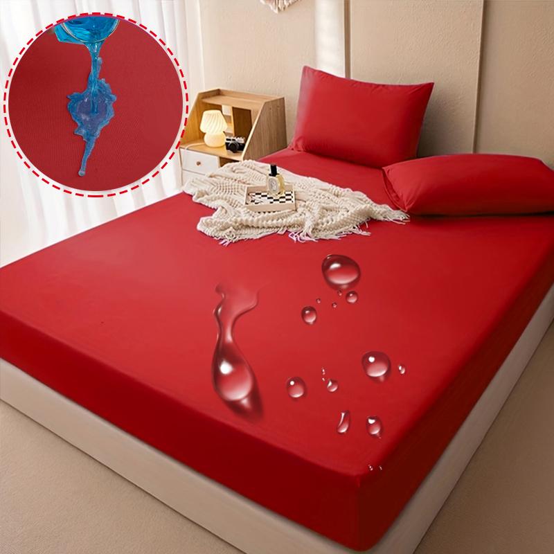 High Quality Mattress Protector - Heavy-Duty Bed Sheet with Deep Pocket Leakproof Fitted Mattress Cover
