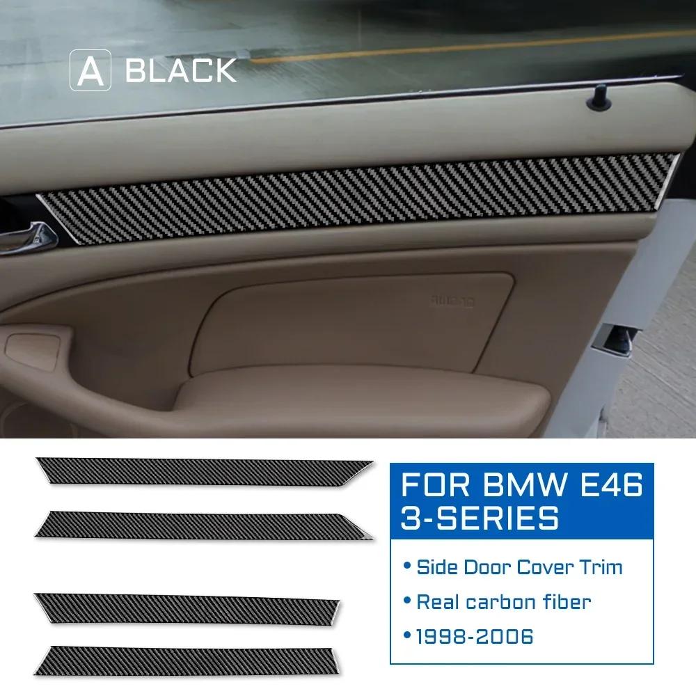 Carbon Fiber Dashboard Console Switch Trim for BMW E46 1998-2006 - 3 Colors