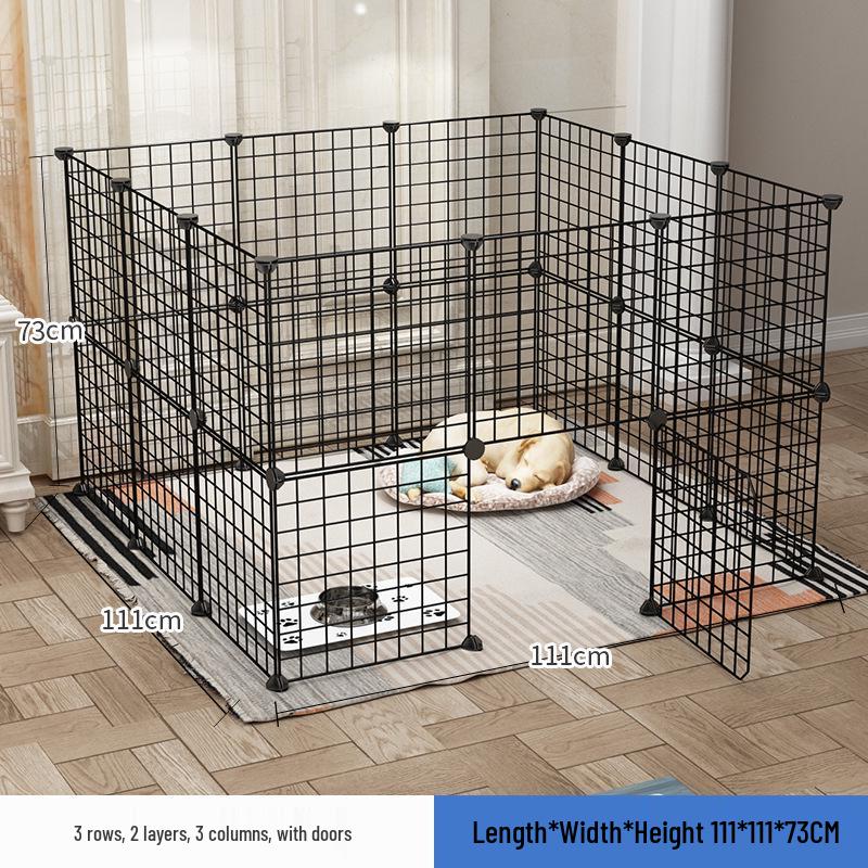 Pet Fence: Indoor Medium & Small Dog Gate, Barrier, & Stopper
