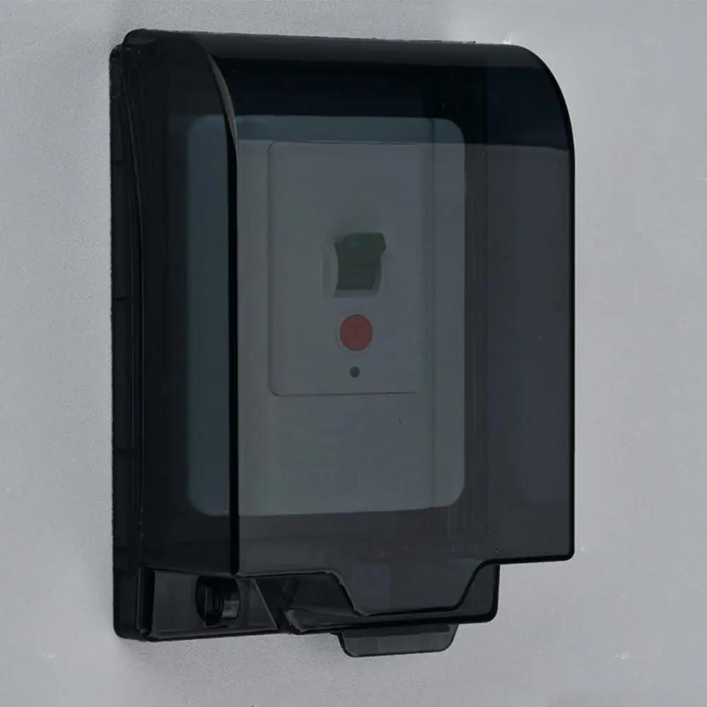 Vodotěsný ochranný kryt vypínače Samolepící plastová zásuvková krabička pro domácnost Nástěnná samolepicí krabička Příslušenství k vypínačům do venkovní koupelny