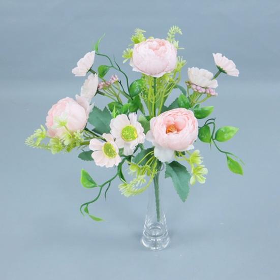 Useful Artificial Peony Fine Workmanship Eye-catching Decorative