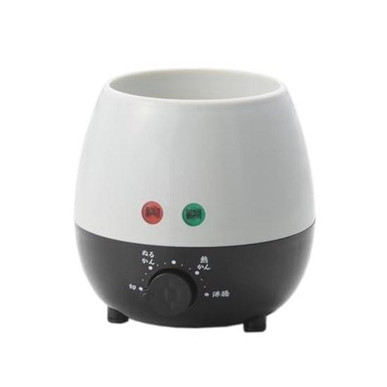 Tabletop water bath sake warmer drinking master 1-go tokkuricup