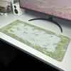 Large Cute Plant Mouse Pad Office Table Carpet Green Mousepad Desk Mat Rubber Big Mause Mat Non-Slip Keyboard Mat XL 100x50cm