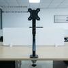 Mechanischer Arm für Computermonitor mit drehbarem Bildschirm, Klemme ohne Bohren