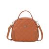 A Women's Rhombus Portable Shell Bag Autumn and Winter Personalized Color Scheme Single Shoulder Oblique Span Change Bag