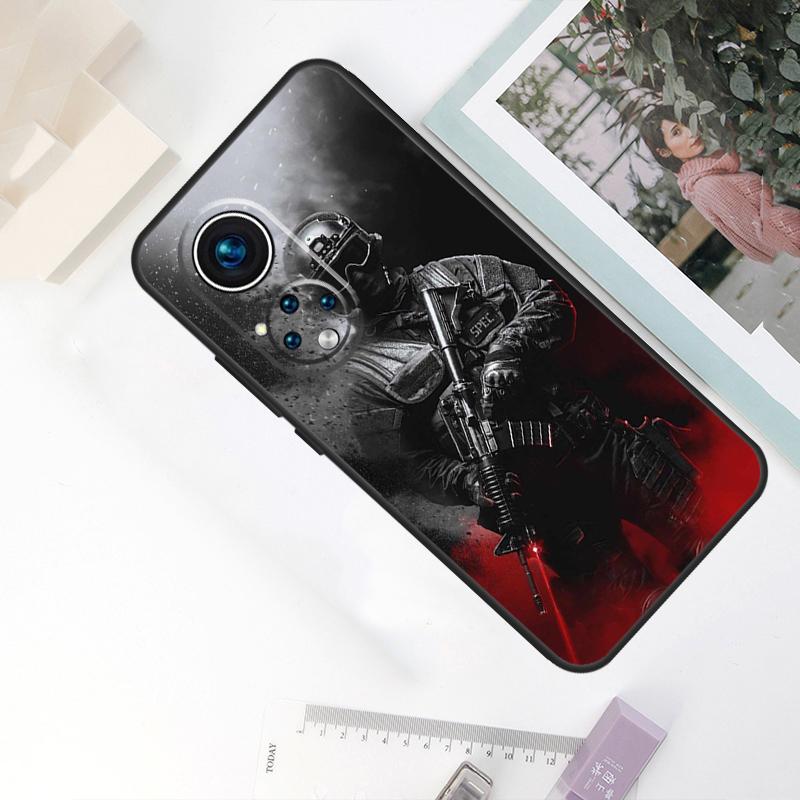 

Чехол для Honor Win RT 400 200 50 70 90 X8c X8b X9a X9b X9c, Армейский Солдат Спецназ For Honor Magic 8 Pro 5 6 7 Lite Honor 400