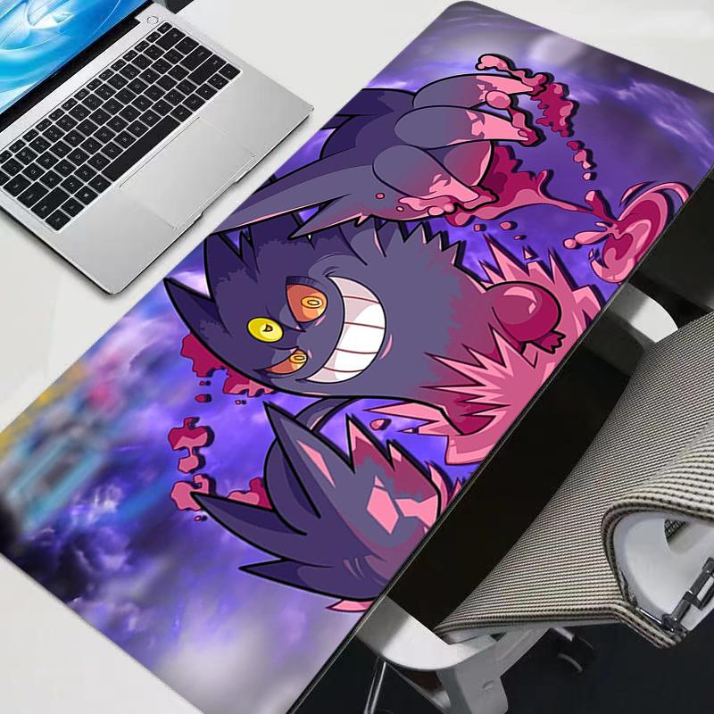 Mouse Pad Gamer Notebook Games High-Quality Mousepad HD Print Keyboard Pad P-Pokemon Gengar Mousepad Mouse Mat Gaming Desk Mat