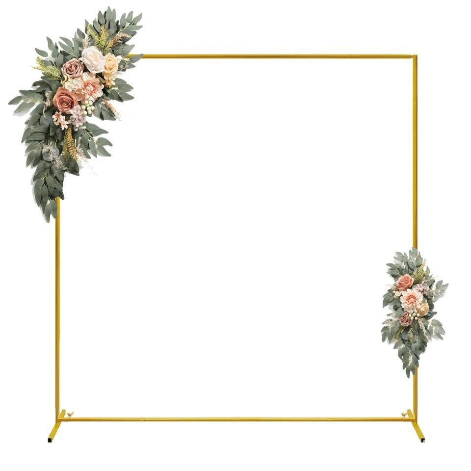 Cross-Border Balloon Iron Art Birthday Rectangular and Moon Gate Round Arch