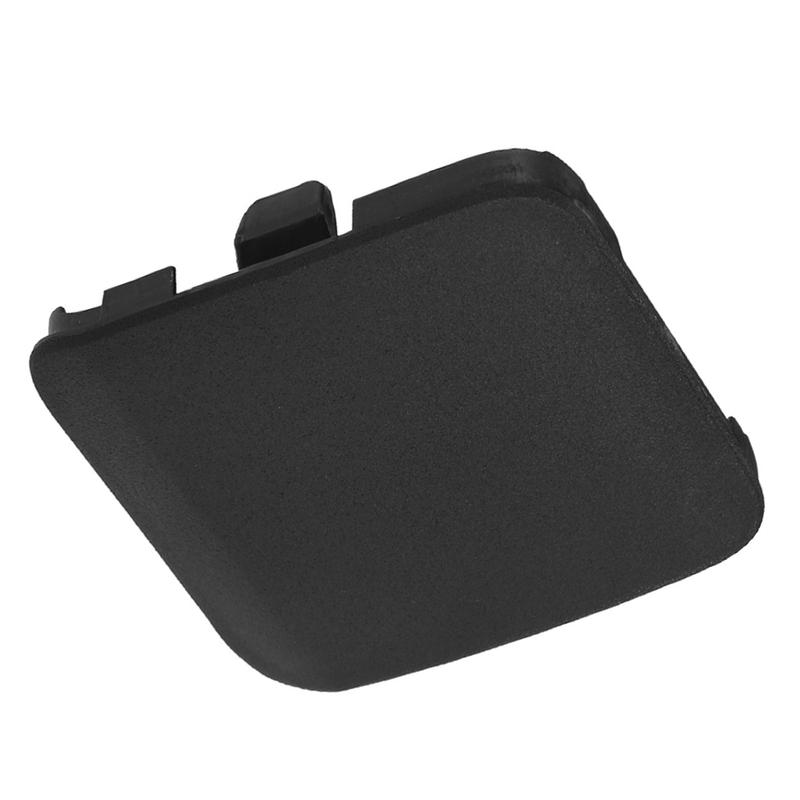 Car Front Bumper Tow Hook Cover Trailer Hauling Eye Cap Lid Black For Toyota CHR - 52128F4200 52128-F4200
