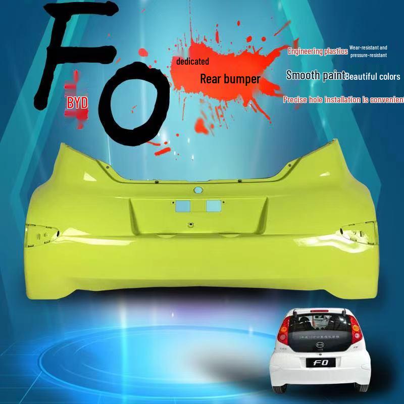 Compatible with BYD F0: Front Bumper, Rear Bumper, Front Lip, Rear Lip, Original Material.