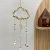 Natural Crystal Wind Bells Wind Chimes Sun Catcher Perfect Art Ornament Window Garden Hangings Ornaments Pendant