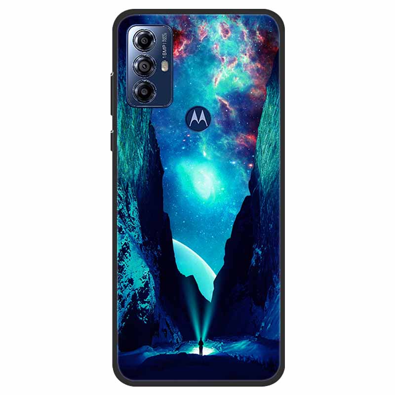 Für Motorola Moto G Play 2023 Hülle Weiche Silikon-Rückseite für Moto G Play 2023 Hülle GPlay 2023 Schwarze Handyhülle