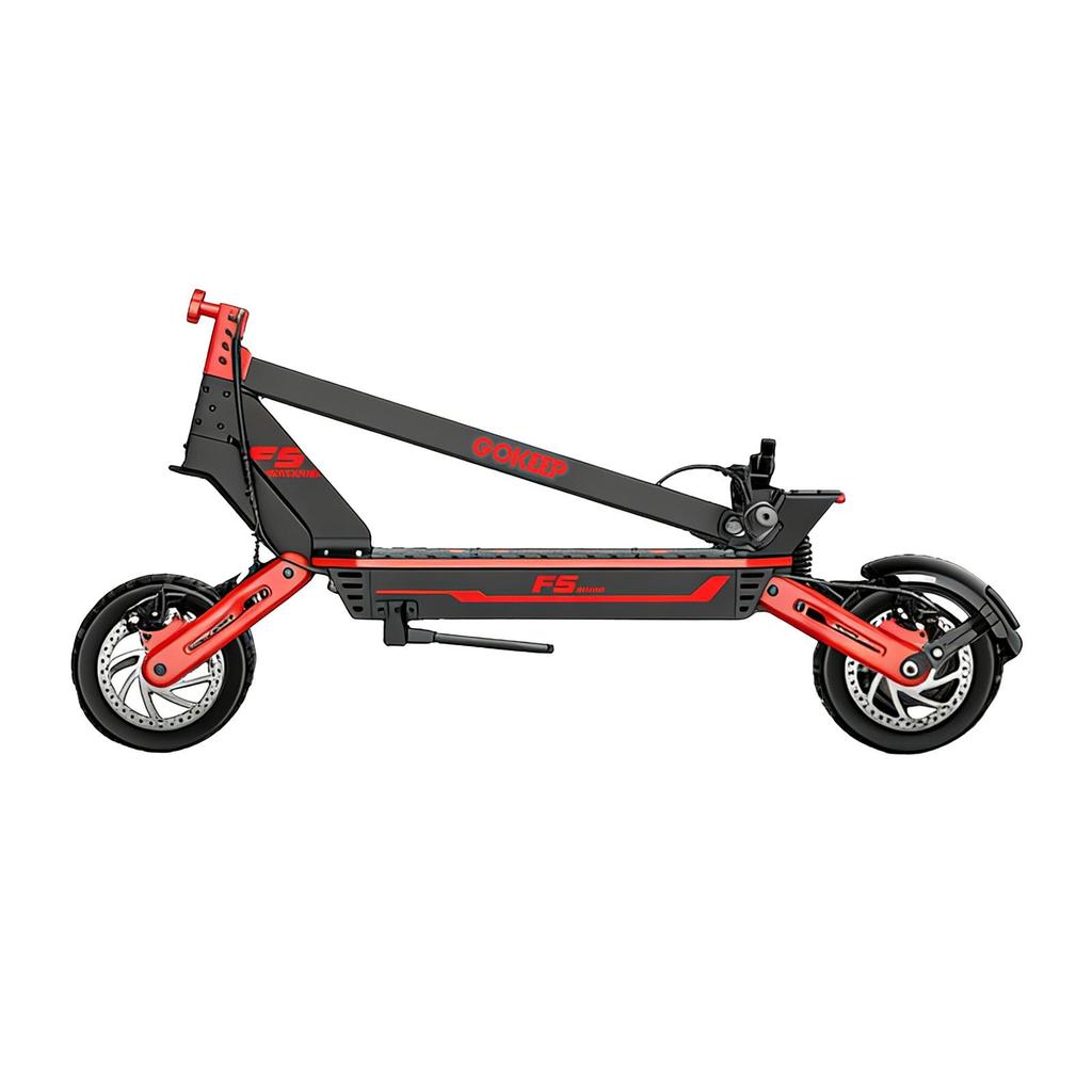 GOKEEP F5 1000W Dual-Drive E-Scooter for Adults 52V20Ah, Up to 50km/h, 11" Off-Road Tire, Full Suspension, Urban Electric Scooter