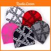 Street Style Acrylic Knit Hat For Men And Women With Letter Chain Embellishments