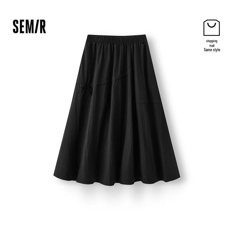 

Женская миди-юбка Semir с бантом, на кулиске, с эластичной талией, А-силуэта M