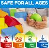 Blocs de construction éducatifs souples en mousse de 108 pièces pour - Grands jouets STEM empilables pour tout-petits à l'intérieur/à l'extérieur, Noël Enfants