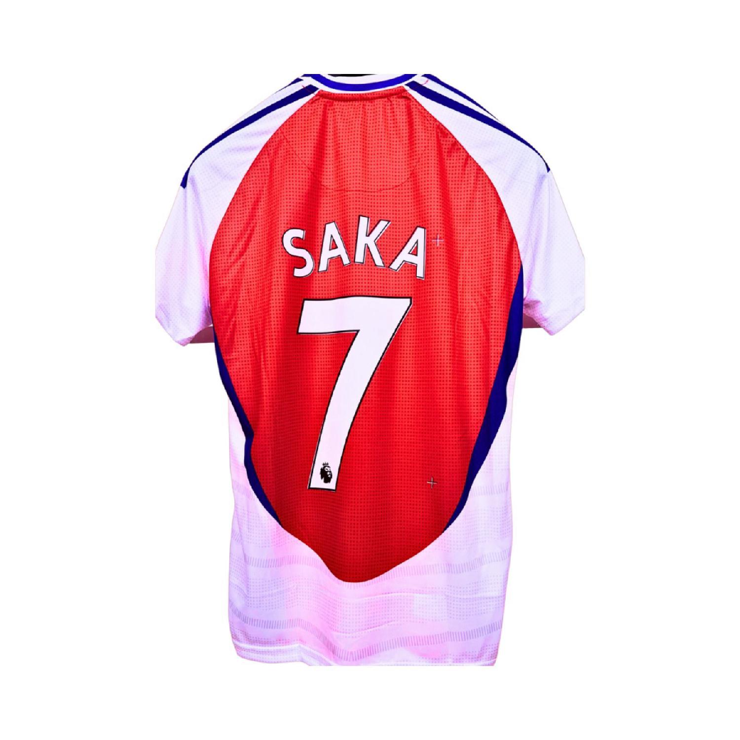 

арс. Шутить (красно-белый) Взрослый футбольный трикотаж S чистый