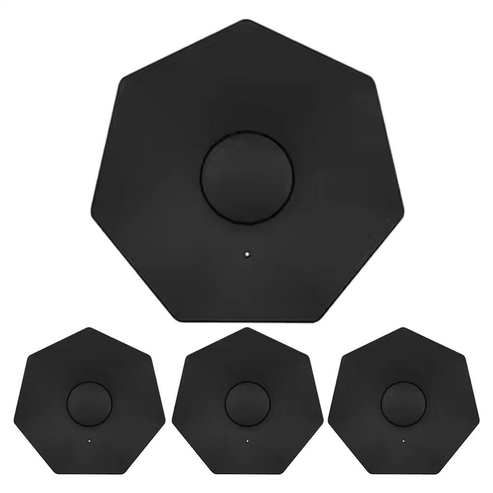For Tesla Cybertruck Hub Caps Full Coverage Hub Cover Set of 4 Full Coverage Removable Wheel Center Cap Car Exterior Accessories