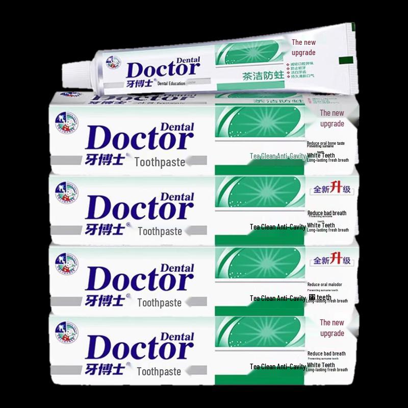 

Dr. Ya Tea Clean Anti-Cavity Toothpaste Family Pack