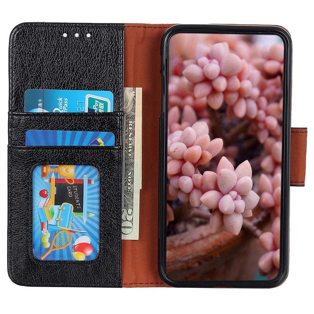For Google Pixel 8 Pro Stand Split Leather Phone Case Nappa Texture Wallet Cover