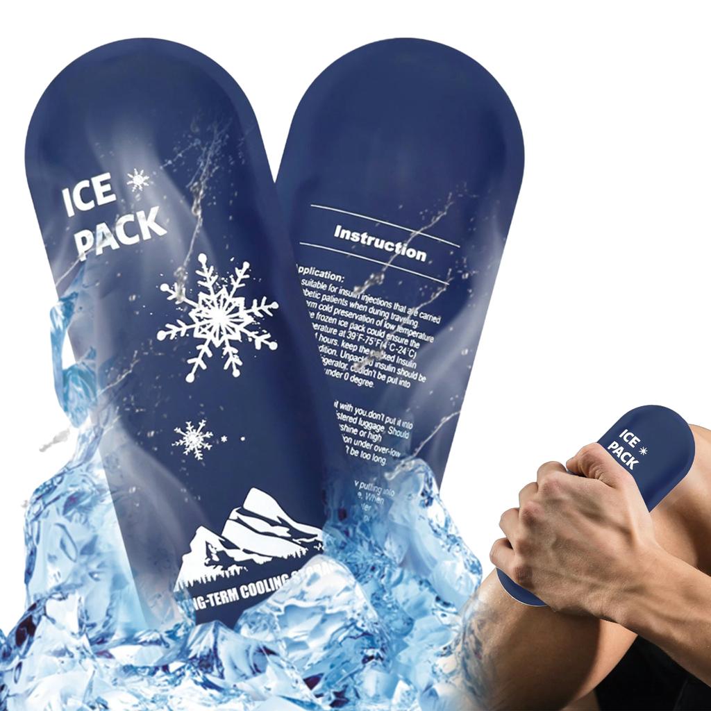 Reusable Insulin Cooler Travel Case with Ice Pack Diabetes Medicine Storage Diabetic Supplies Portable Temperature Control Bag