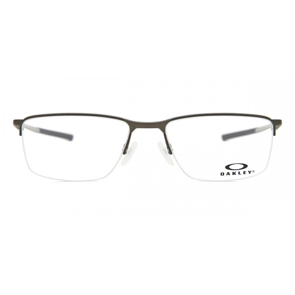 Oakley Ox3218 Socket 5.5 321808 Men Eyeglasses Satin Lead Brown/54-18-138