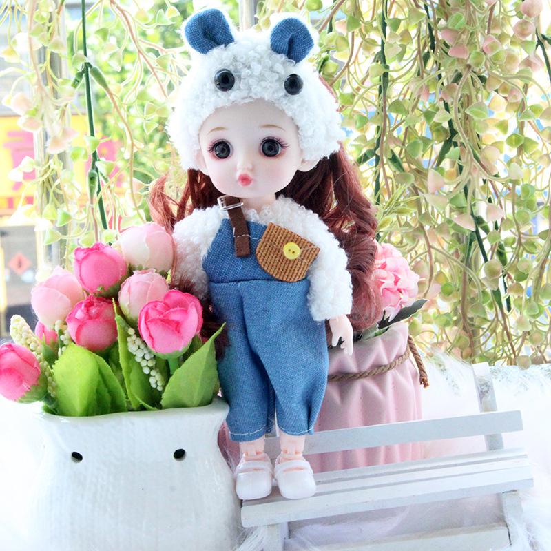 Cute Princess Lolita Doll Set Children Girls Dress Up Play Toy Gift Box