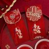 Dragon & Phoenix Tassel Wedding Red Packets (6-pack)
