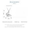 S925 Sterling Silver Double Butterfly Pendant Necklace for Women Platinum Plated Delicate Fine Jewelry Birthday Gift