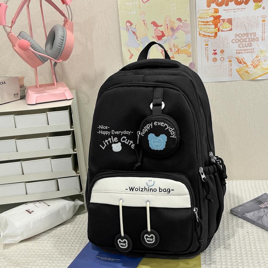 Schoolbag Mori High-value Backpack Large Capacity Cute Girl College Style Schoolbag Junior High School College Student Backpack
