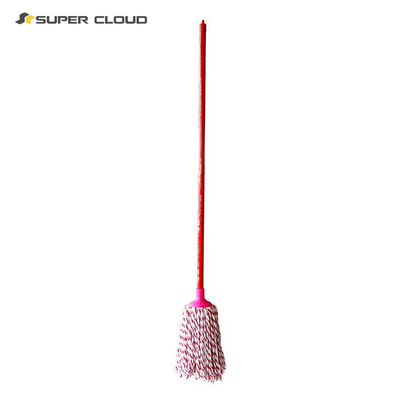 Supercloud Cotton Mop with Wooden Handle