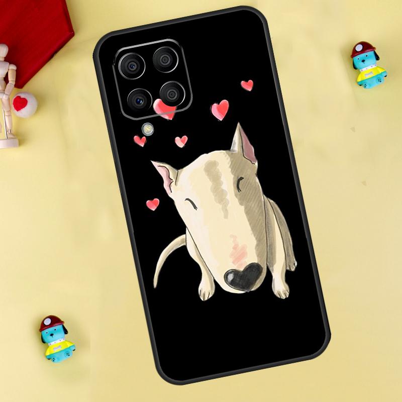 

English Bull Terrier Dog Case For Samsung Galaxy M55 M14 M34 M54 M32 M52 M15 M11 M12 M13 M06 M16 M36 M56 M31 M53 M35 Samsung M20