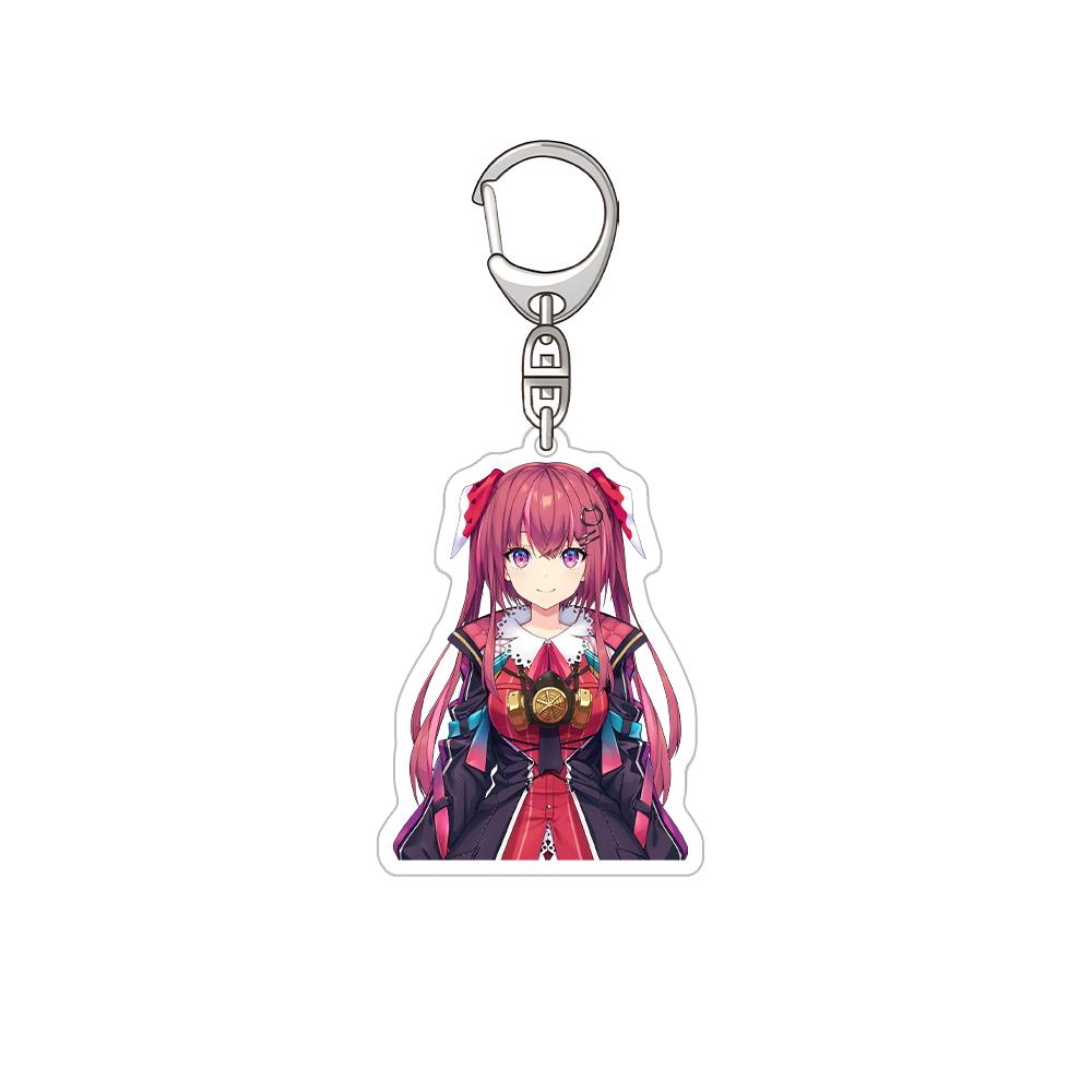 Nijisanji Kitakoji Hisui Seraph Dazzlegarden Yaguruma Rine Togawa Nonoha Inami Rai Official Acrylic Keychain Bag pendant Gifts