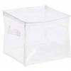 Amazon Basics Clear Zippered Storage Boxes, Set of 3