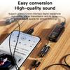 KEYSION HIFI Audio Konvertorové Adaptéry 4.4/3.5mm Samček na 3.5/4.4mm Vyvážené Samičky Slúchadlové Konektory Medené Pozlátené AUX Adaptéry